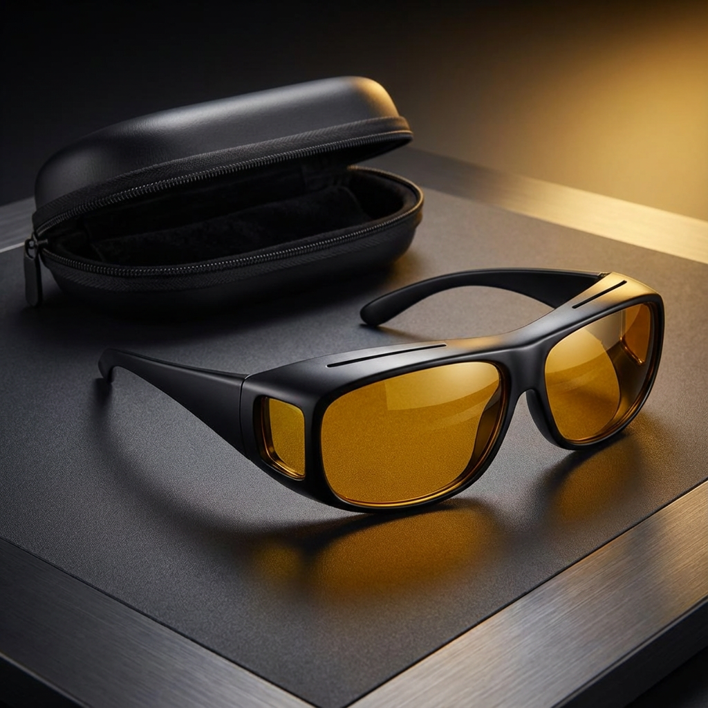 NotteLuce™ - Occhiali Anti-Abbagliamento & Visione Notturna